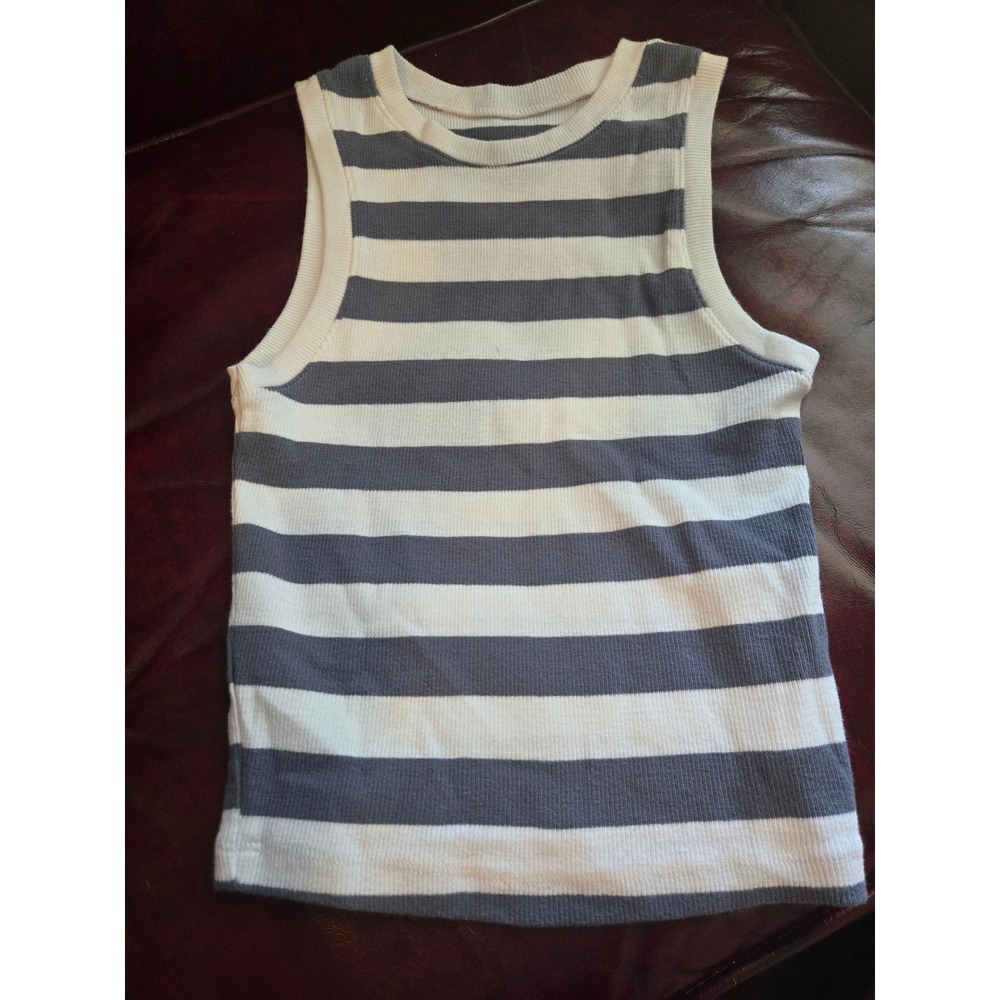 Hollister Must‎ Have Collection Striped Tank Top Sleeveless XXS Casual